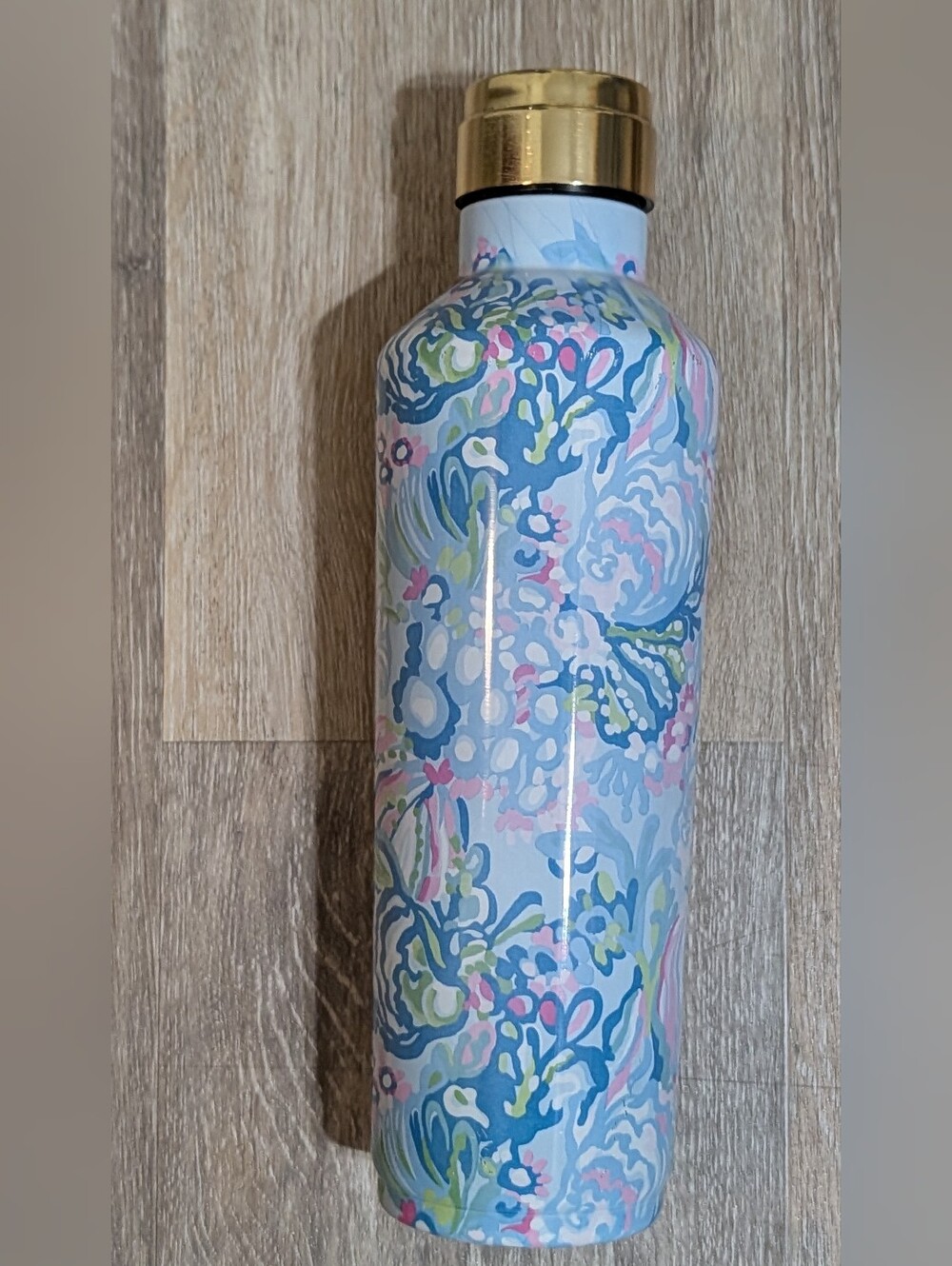 Lilly Pulitzer 20 Ounce Insulated Stainless Steel Floral Water Bottle